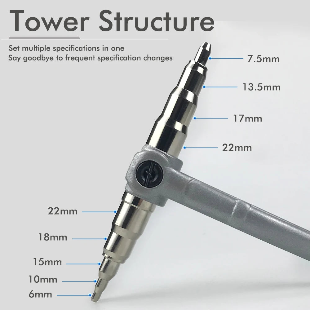 Copper Pipe Tube Expander Aluminum Tubing Cutter Universal Manual Refrigeration Air Conditioner Manual Repair Tools
