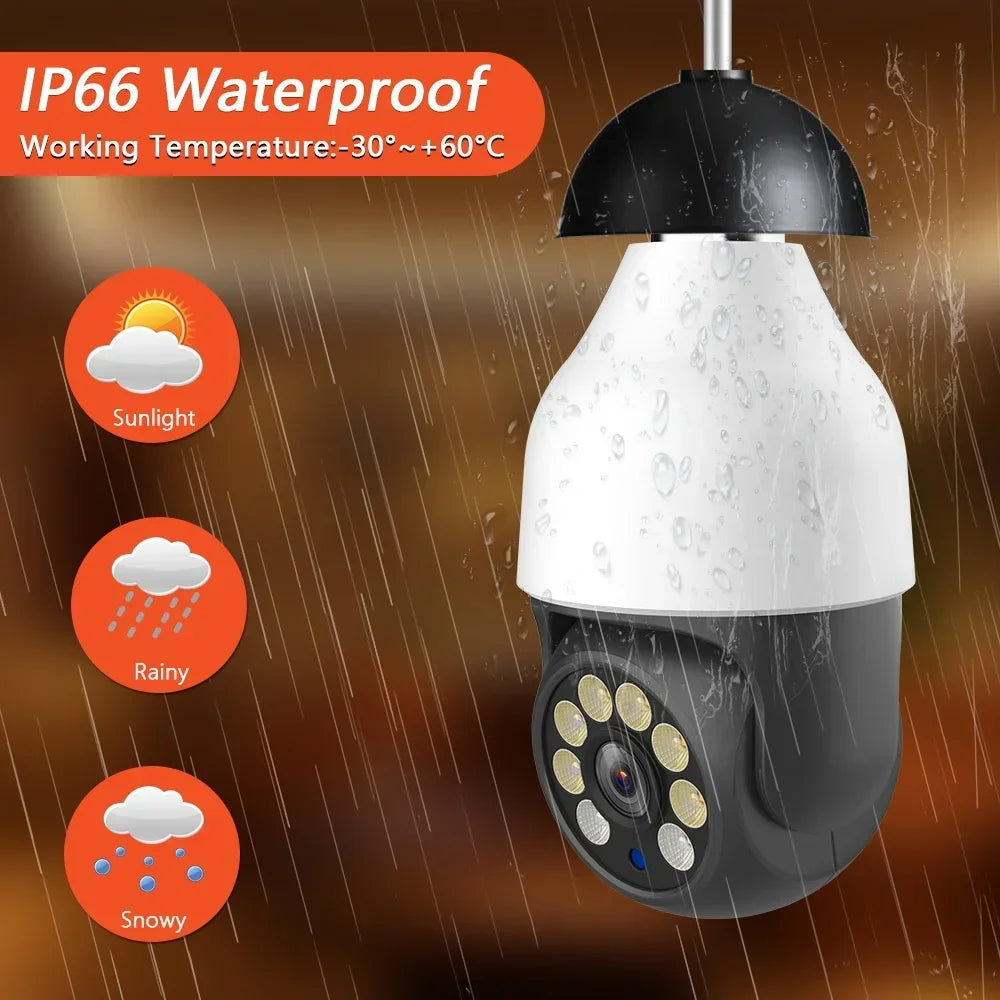 5MP HD Tuya WiFi IP Camera Outdoor Waterproof AI Human Detection ONVIF Smart Wireless CCTV Security Surveillance Outdoor Cam