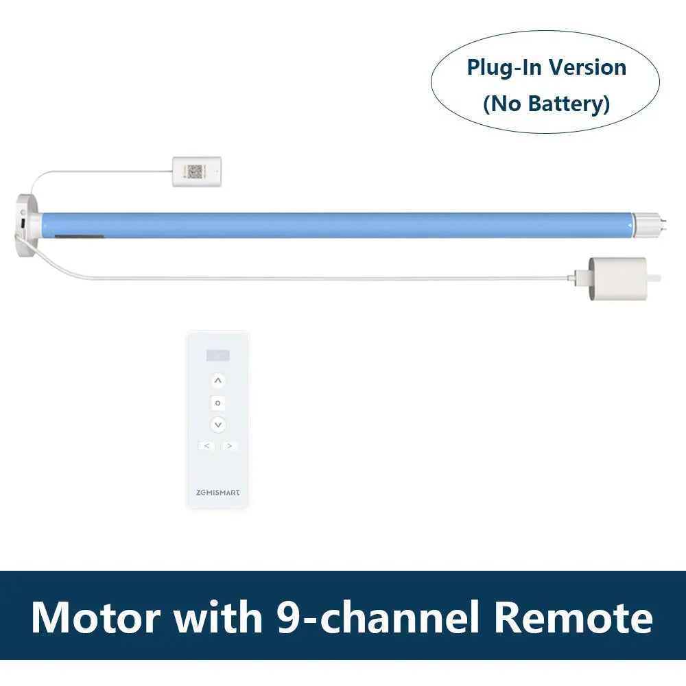 Tidesmit 28mm Smart Roller Shade Motor - Matter Over WiFi Compatible Motor with R9 Tidesmit