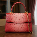 Leather Spot Handmade Vintage Luxury Women's Genuine Leather Handbag Detachable Top Handle Cell Phone Pocket Portable Shoulder