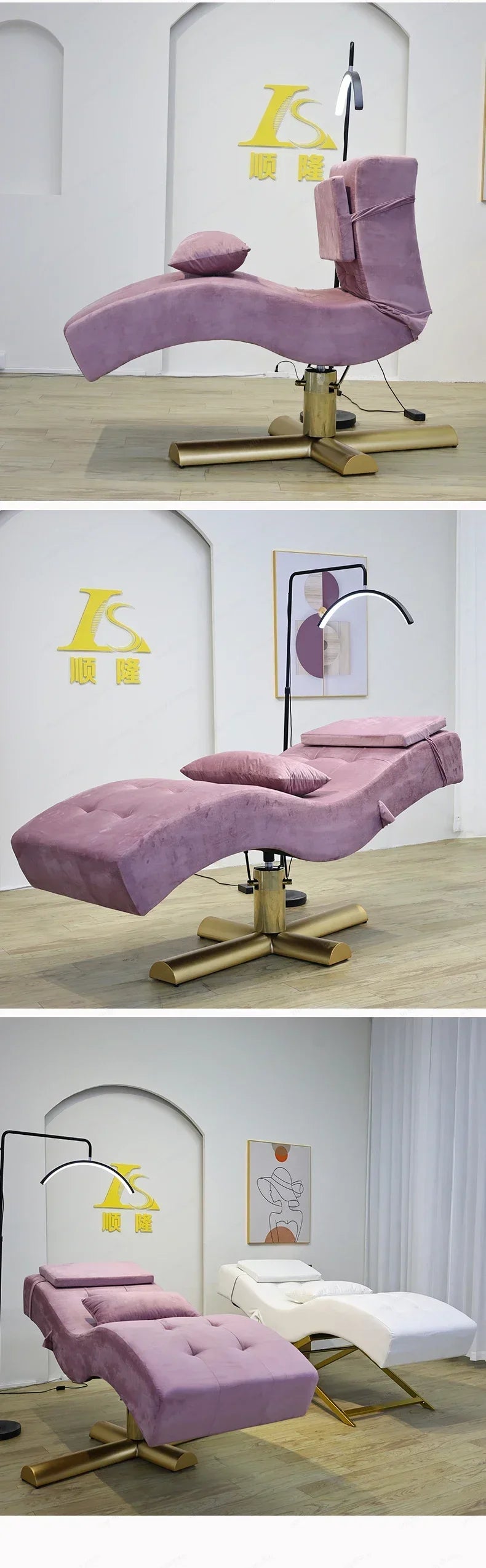 Professional Electric Massage Bed for Facial Spa - Ergonomic Recliner Massage Chairs Tidesmit
