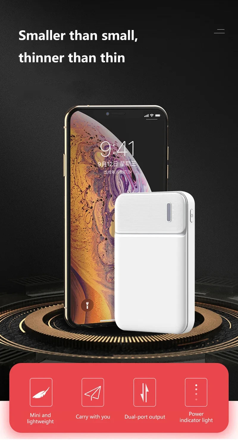 Tidesmit 50000mAh Fast Charging Power Bank - USB-C Portable Charger Tidesmit