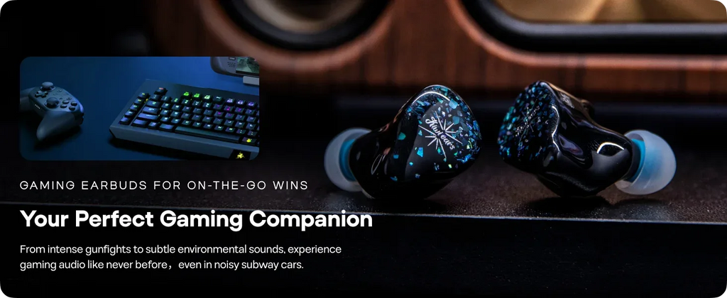 Kiwi Ears Astral 7-Driver Hybrid IEM Earphones by Tidesmit Tidesmit