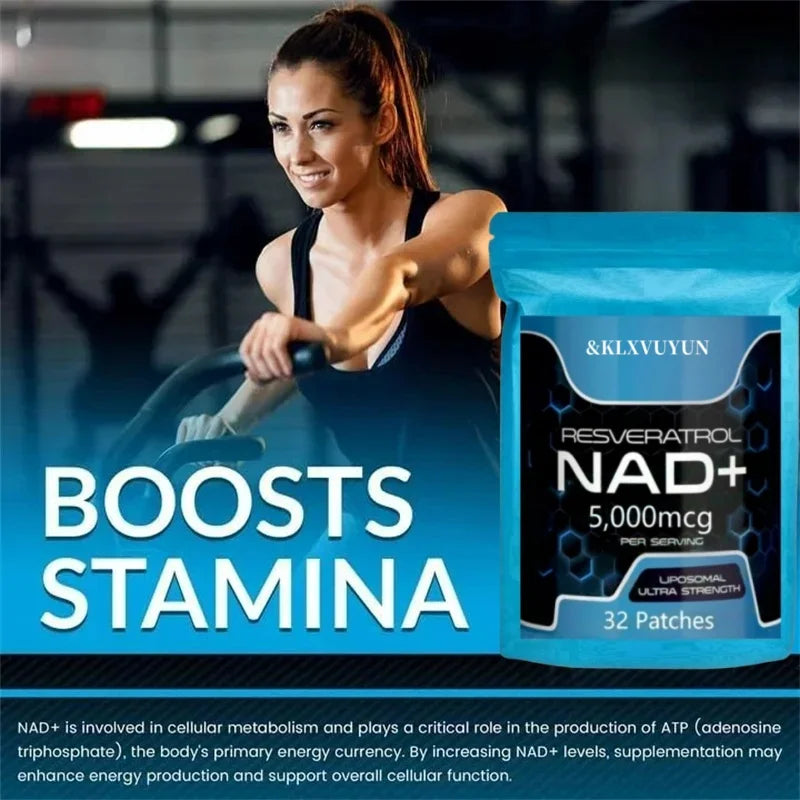 NAD Plus Transdermal Patches 32 Patches(30-Day Supply), 1 Month Supply