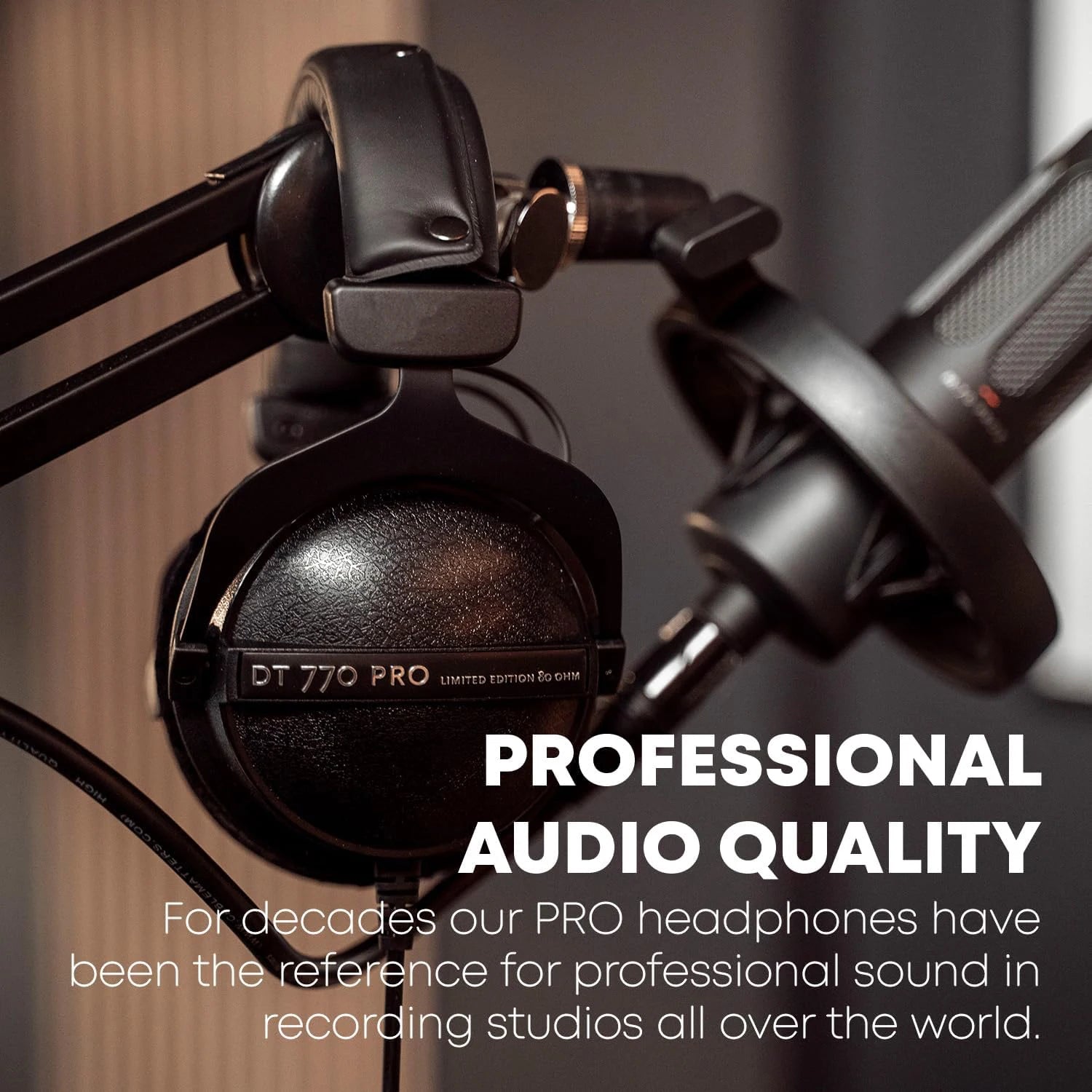 DT990 PRO Studio Headphones: Over-Ear Open-Back for Precise Mixing Tidesmit