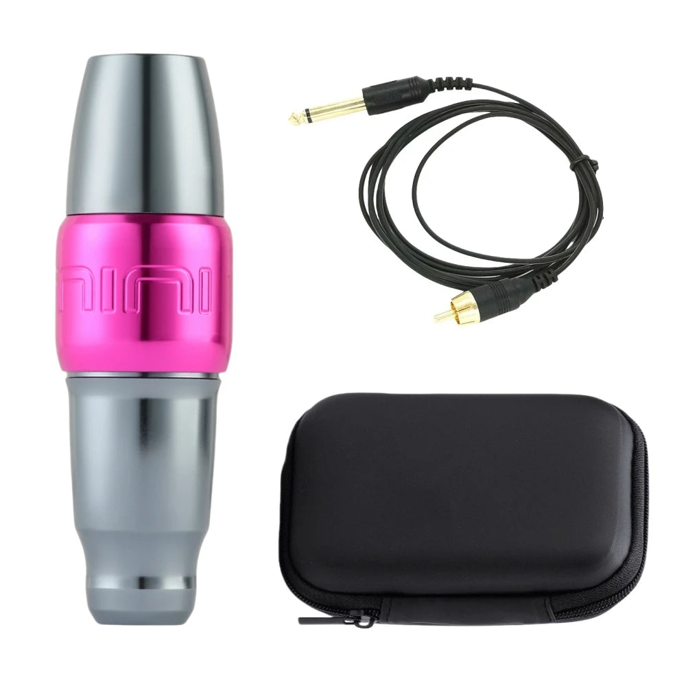 Permanent Makeup Tattoo Pen | Rotary PMU Machine for Microblading Permanent Makeup Machines Grey Rosered Tidesmit