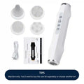 Oxygen Bubble Facial Machine for Deep Skin Cleansing | Tidesmit Eye Massage Instrument WHITE Tidesmit