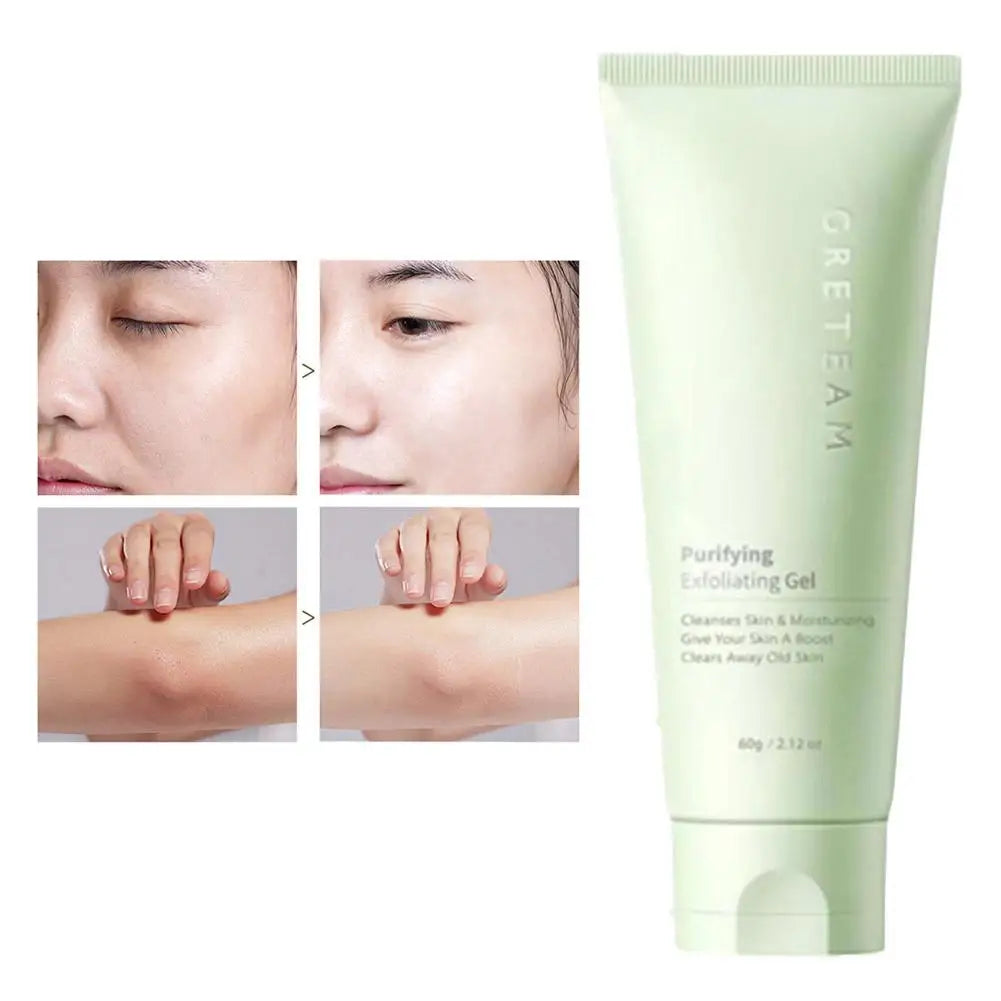 Professional Exfoliating Gel for Face - Deep Cleaning Scrub (60g) Scrubs Treatments Tidesmit