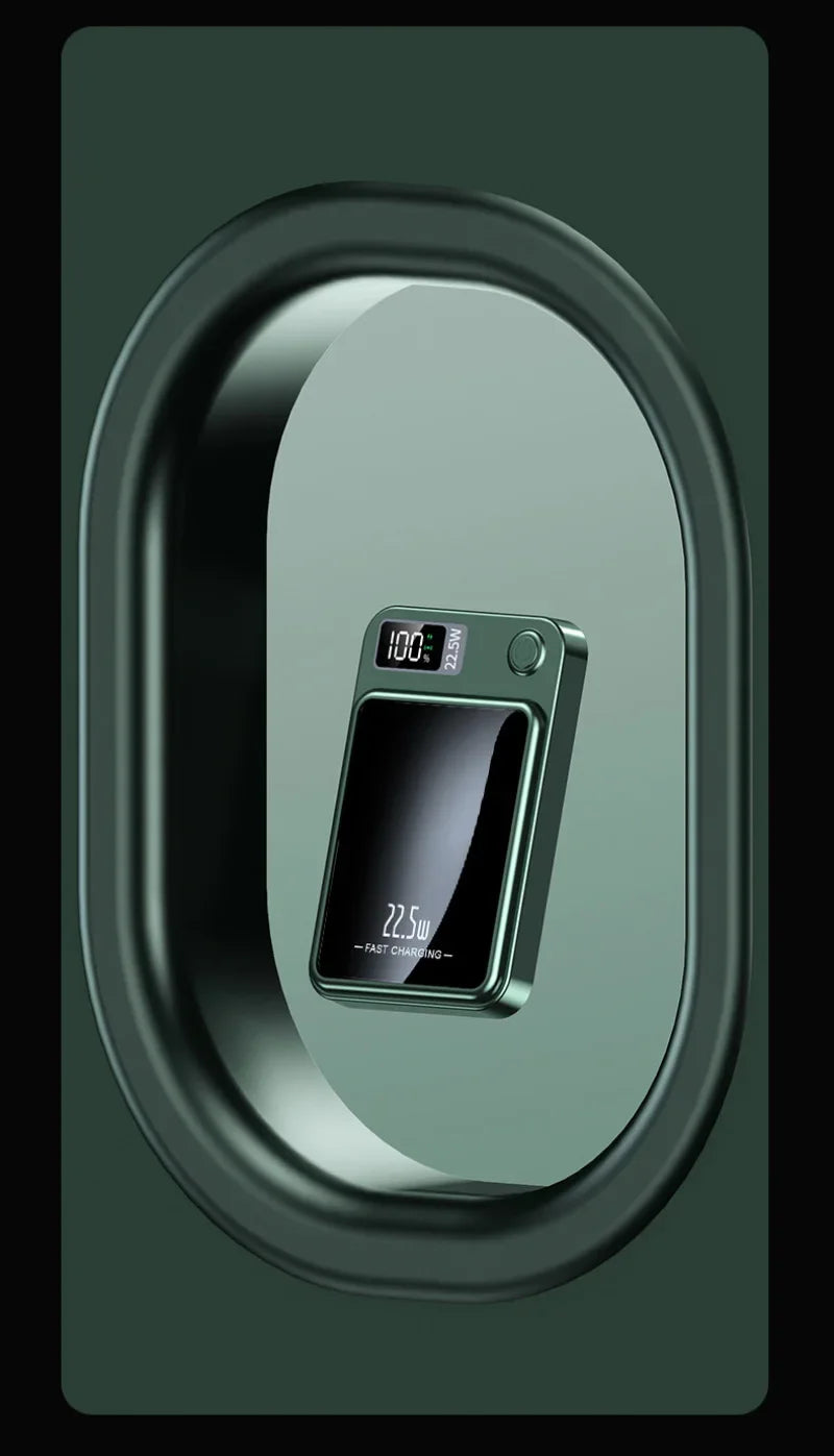 Tidesmit Magnetic Portable Charger - High Capacity Fast Power Bank Tidesmit