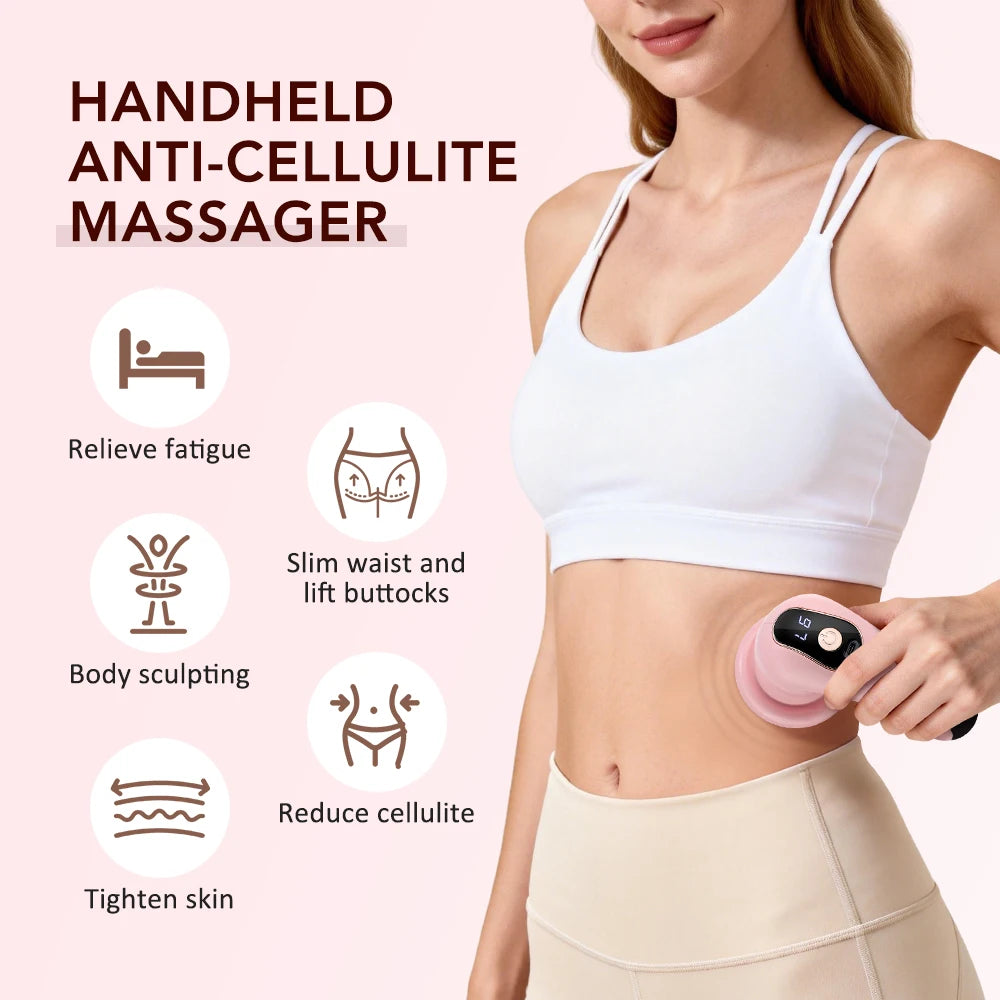 Fascia Gun 5-Head Percussive Therapy Device for Deep Tissue Recovery Fascia Gun Tidesmit