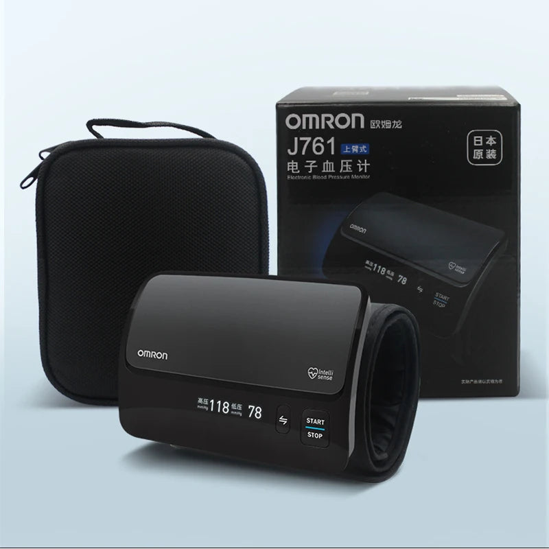 Omron Electronic Sphygmomanometer J761 Blood Pressure Monitor Upper Arm Digital BP Monitor Originating from Japan