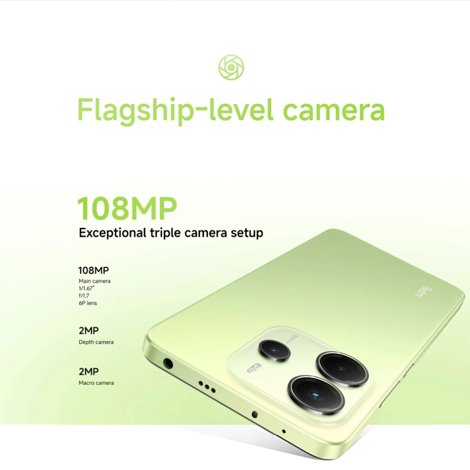 Xiaomi Redmi Note 14 4G 6+128GB 6.67" AMOLED Display 108MP Main AI Camera Helio G99-Ultra 120Hz 5500mAh 33W Turbo Charging NFC