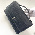 Authentic crocodile leather women's small flap bag real crocodile leather women's handbag single-shoulder cross-body bag