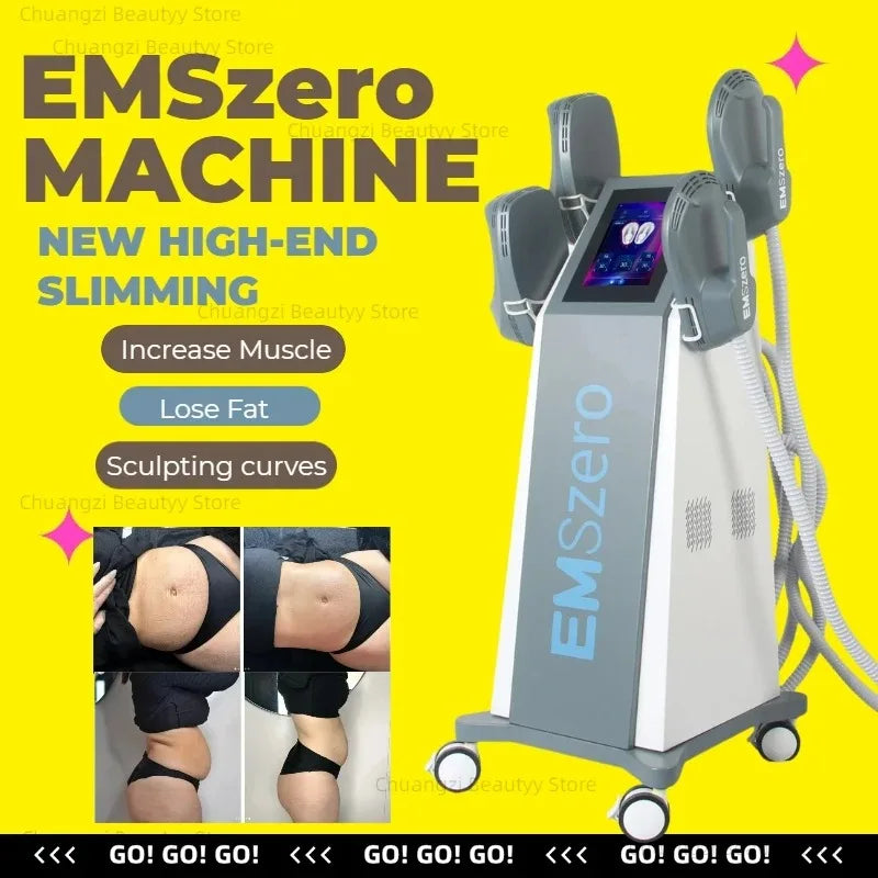 Electromagnetic Muscle Stimulator 6500W - Advanced Body Sculpting Tool Relaxation Treatment Tidesmit