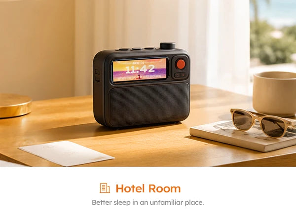Divoom Flowtoo Smart White Noise Machine with Night Light APP Control Sleep Aid Projector for Bedroom Decor Gift