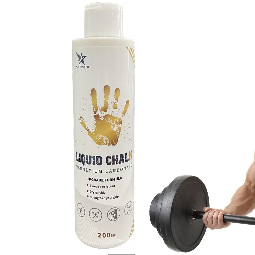 Sports Liquid Magnesium Powder Fitness Lifting Anti Slip Cream Grip Liquid Magnesium For Indoor Pole Dancing Rock Climbing Gym