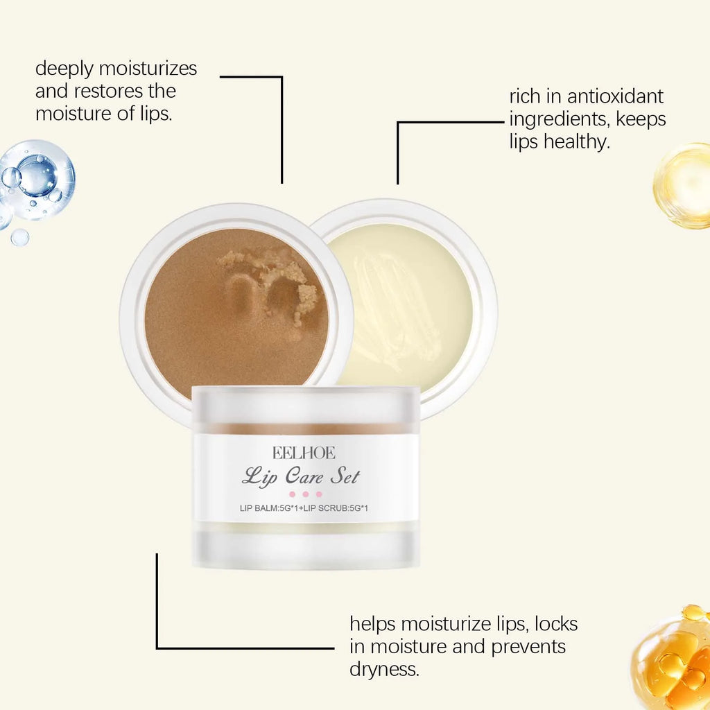 Moisturizing Lip Care Set - Gentle Exfoliating Balm (10 PCS) Lip Care Tidesmit