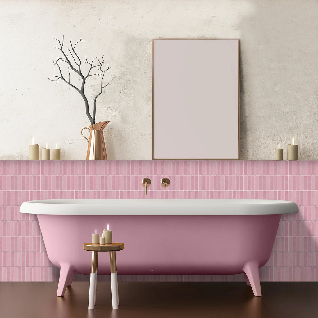 Self-adhesive tile decals, peel-and-stick tile stickers, splash-proof wall decor for kitchens and bathrooms, bedroom decor