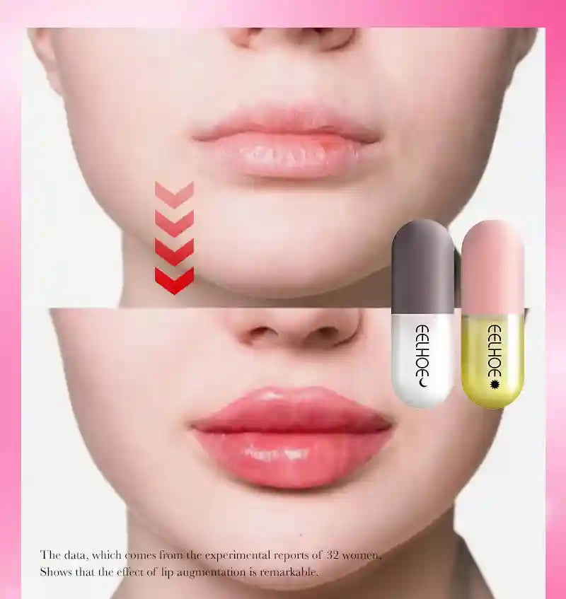 Lip Plumper Serum | Natural Moisturizing Lip Treatment | Tidesmit Lip Care Tidesmit