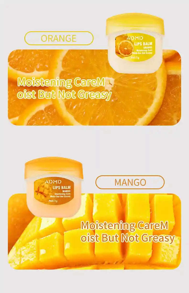 Fruit Lip Balm Set - 8pcs Moisturizing Lip Treatment for Dry Lips Lip Care Tidesmit