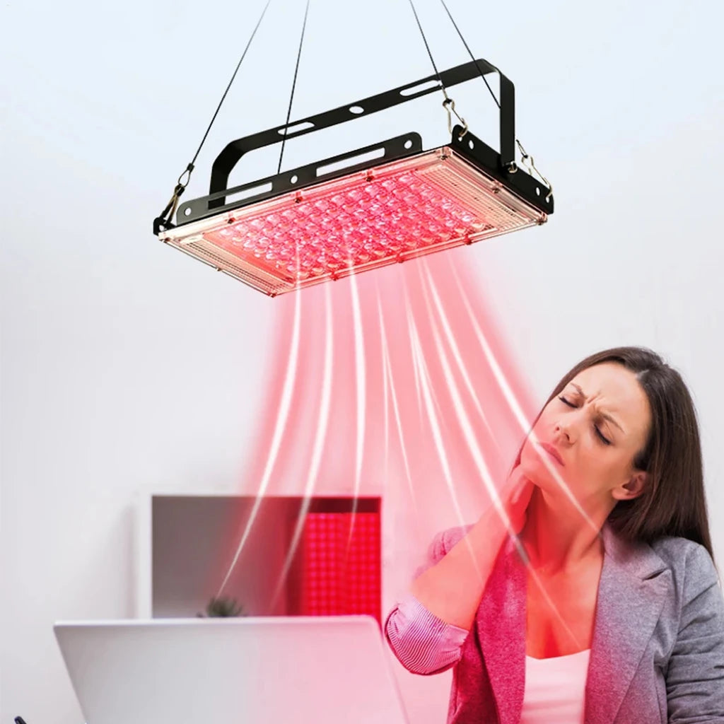 660nm&850nmRed Light Therapy Lamp LED Infrared Light Therapy Near Infrared Light Device Full Body Pain Relief Skin Care Device