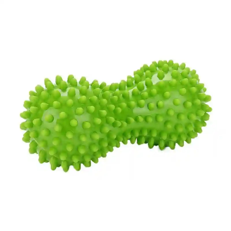 Spiky Massage Ball for Deep Tissue Muscle Relief - Durable PVC - Tidesmit Back Massage Instrument green Tidesmit