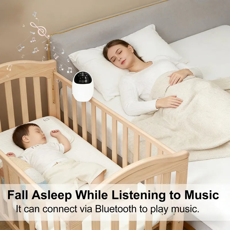 Portable Baby Stroller Rocker Baby Sleep Soothing Device Wireless Bluetooth Sleep Aid Vibrating With Soothing Music White Noise