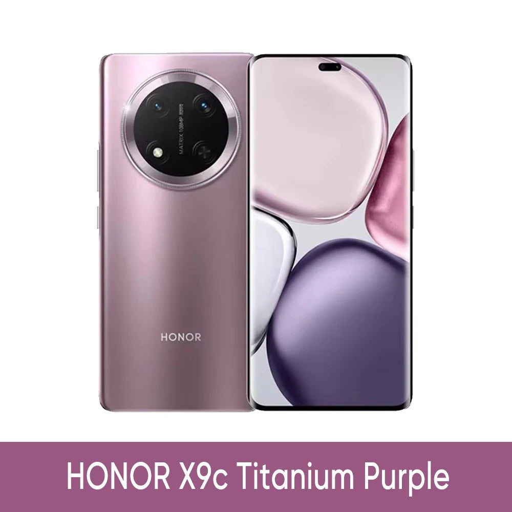 HONOR X9c 5G Global Version Smartphone Snapdragon 6 Gen 1 6.78" AMOLED Display 108MP OIS+5MP 66W SuperCharge 6600mAh MagicOS 8.0