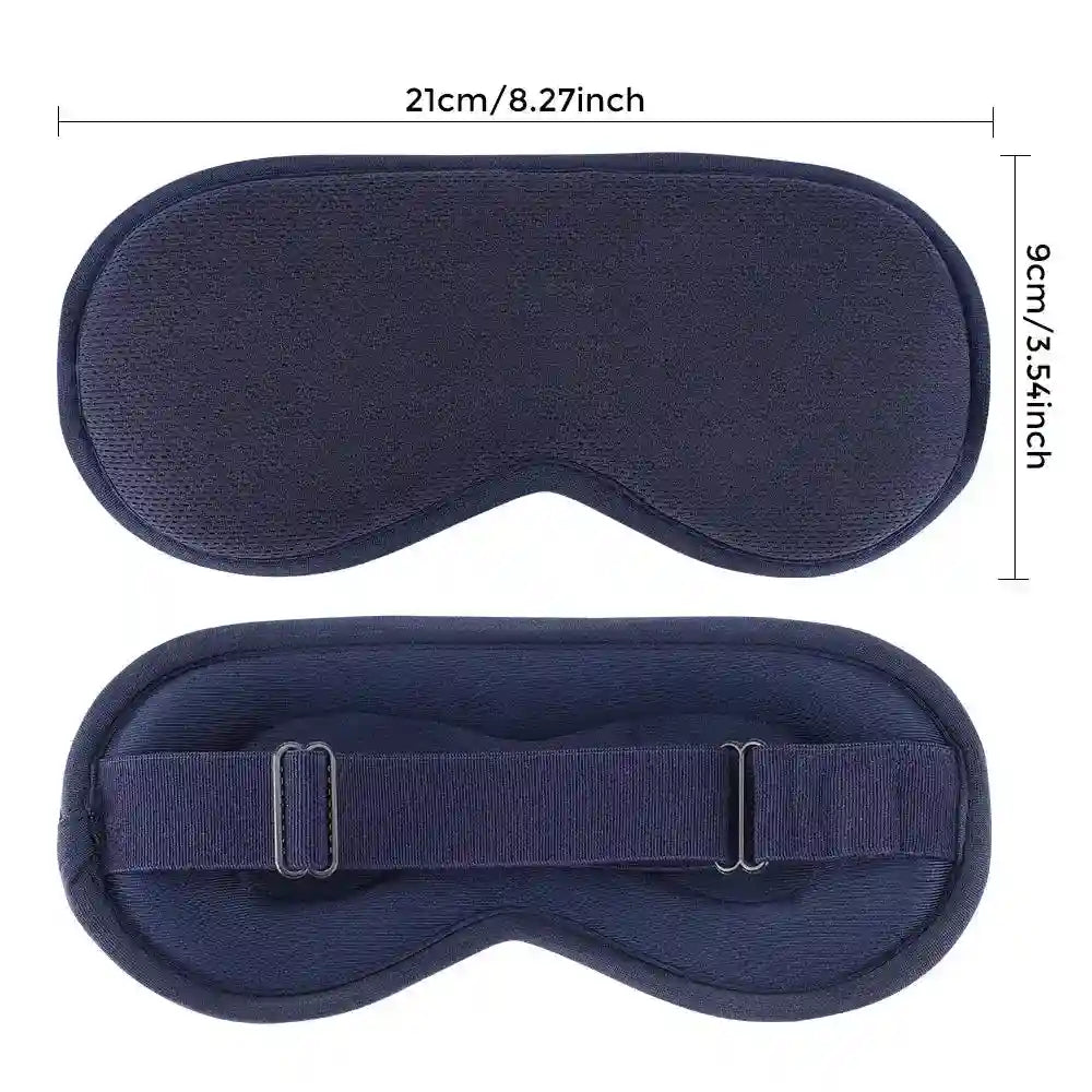Heated Eye Massager with 3 Temp Levels - Rechargeable Blue Device Eye Massage Instrument Tidesmit
