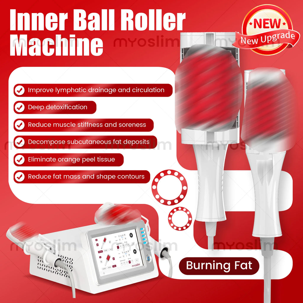 EMS Inner Ball Roller Massager - Deep Tissue Muscle Relief & Body Sculpting Body Shaping Massage Equipment Tidesmit