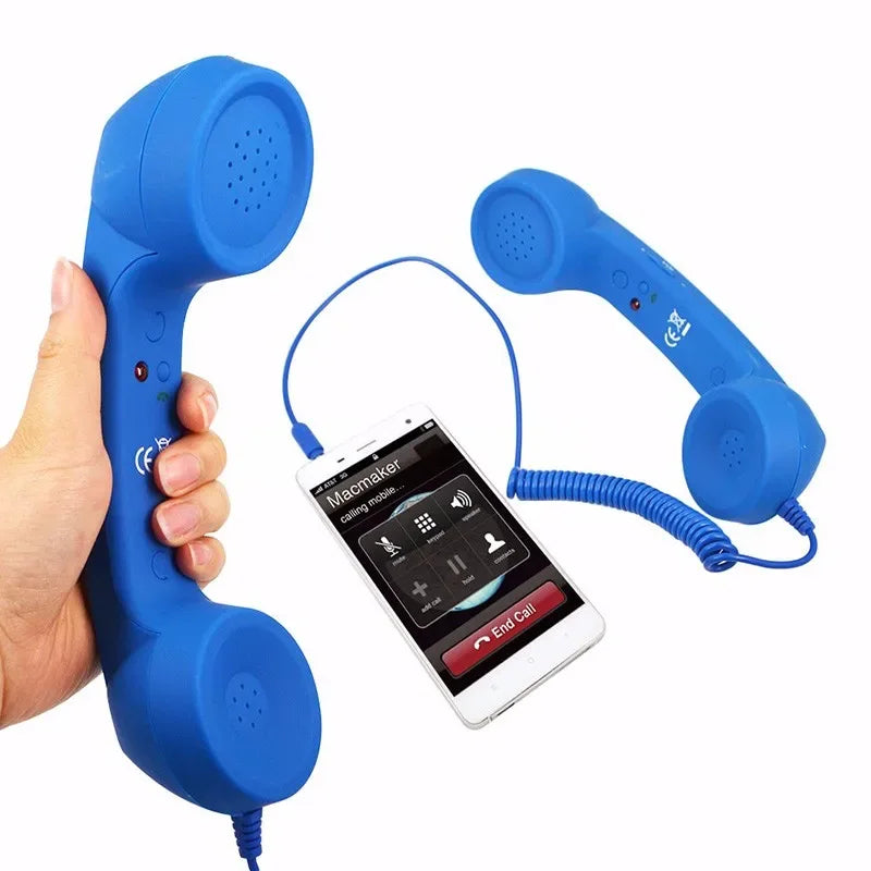 Retro Telephone Handset 3.5mm Mic for Mobile Devices | Tidesmit Tidesmit