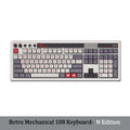 8BitDo Retro 108 Key Mechanical Keyboard，Bluetooth / 2.4G / USB-C Hot Swappable Gaming Keyboard for PC Windows and Android