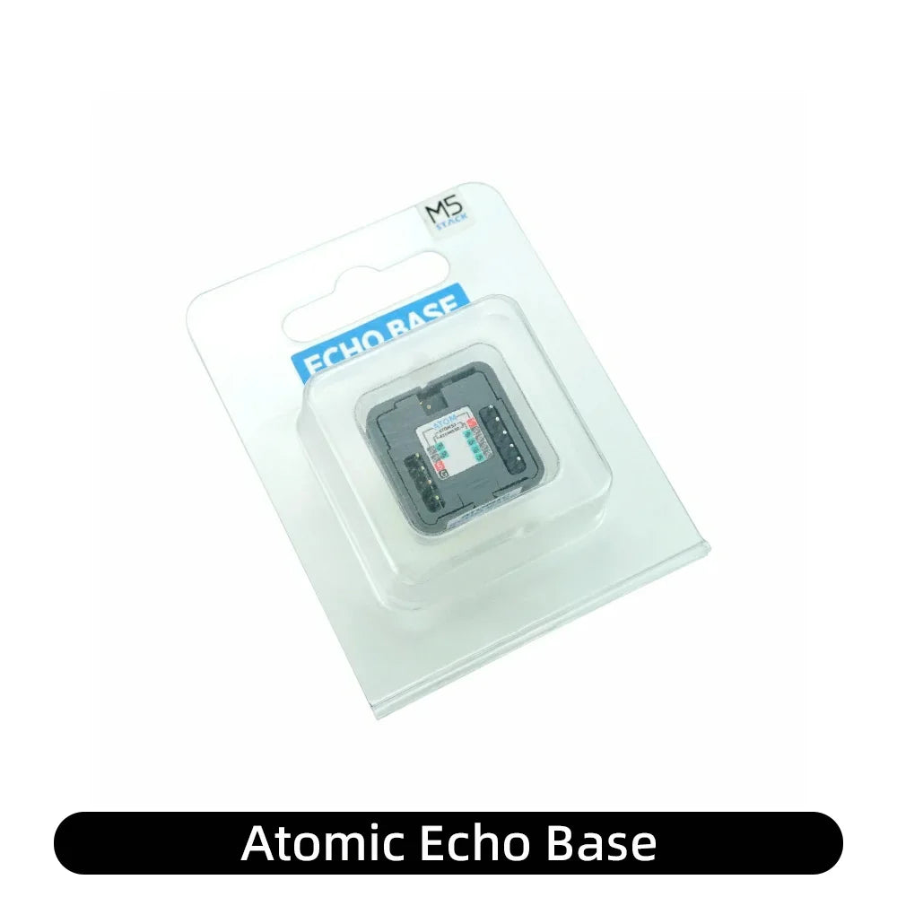 Original M5Stack ATOM Echo or Base ASR ESP32 Programmable Smart Speaker Development Board Kit For Home Assistant Voice Control