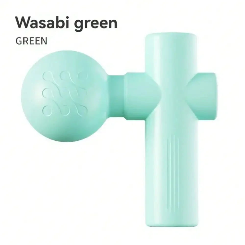 Mini Percussive Massage Gun - Deep Tissue Muscle Recovery Tool Fascia Gun green Tidesmit