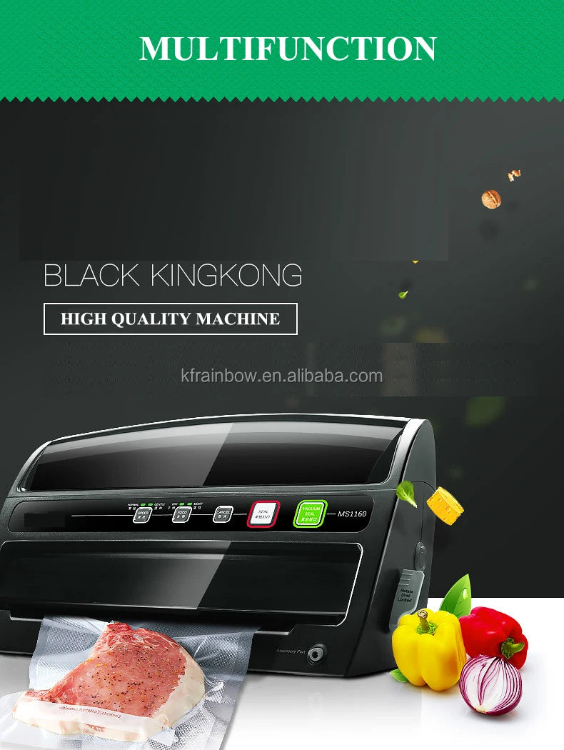 Food Saver Vacuum Sealer Machine Machine Home Use Food Beverage Factory Dedicated Food Vacuum Machine