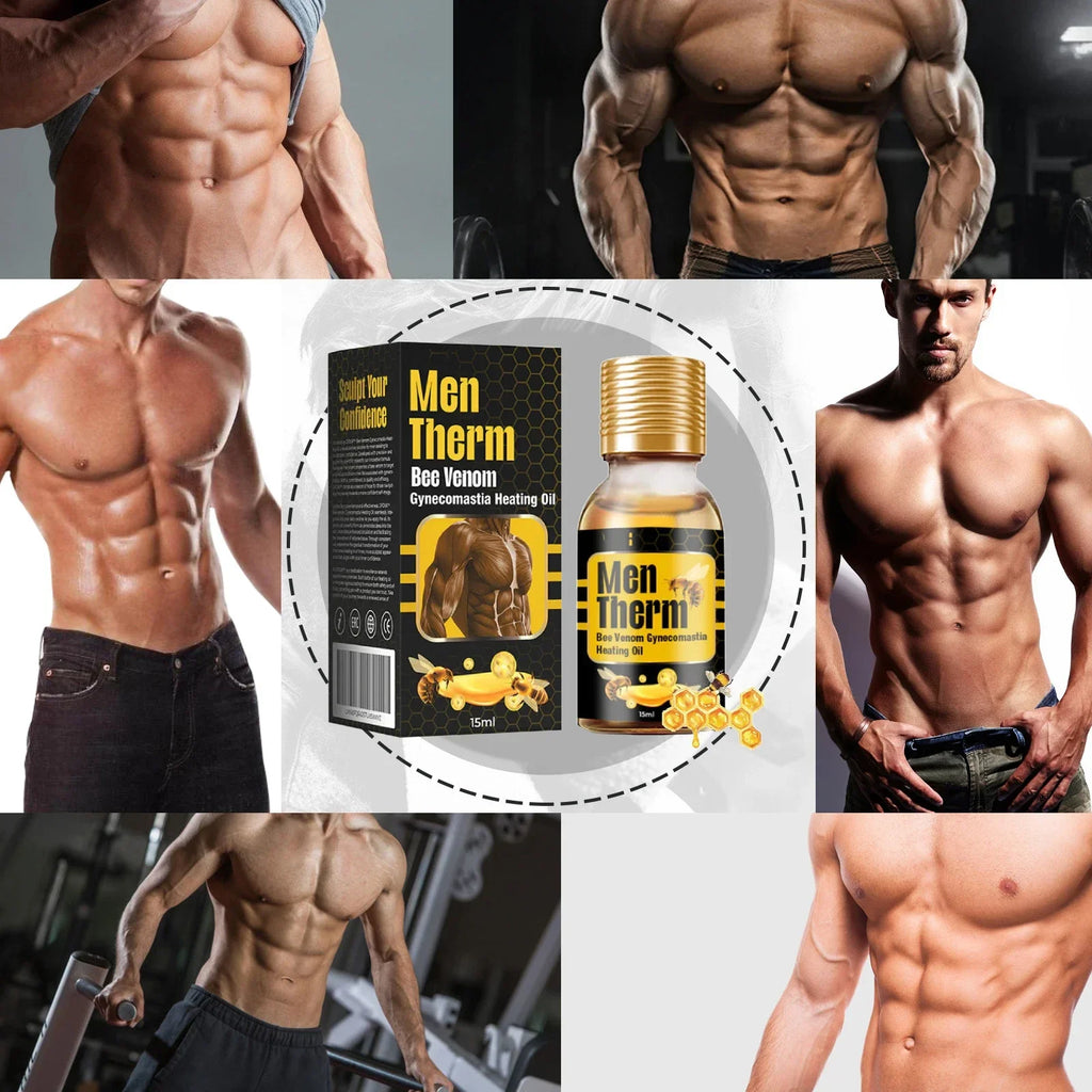 Men's Breast Tightening Serum | Firming Muscle Contour Essence Permanent Makeup Machines Tidesmit
