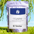 Tidesmit L-Lysine 30 patches for immune support, gum, and lip health. Essential amino acid supplement pouch.