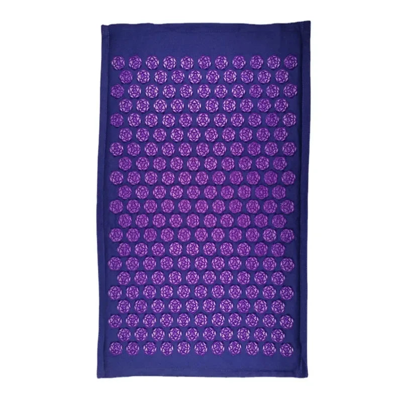 74*44cm Nature Linen Coconut Palm Massage Yoga Mat with Bag Lotus Spike Acupressure Mat Cushion Massage Accupuncture Pad