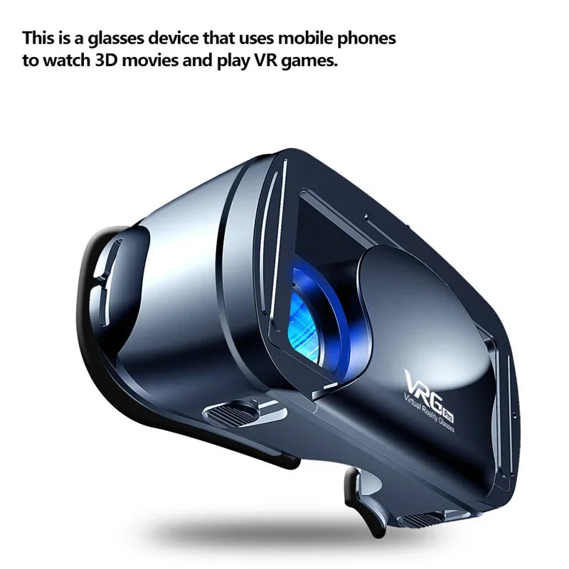 VR Headset for Smartphones - Lightweight 3D Virtual Reality Glasses Tidesmit