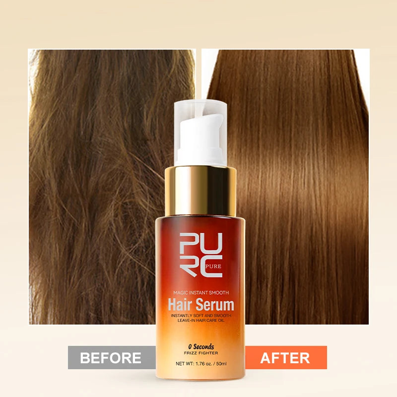 Hair Smoothing Serum | Deep Nourishing Repair Oil for Frizz-Free Shine Scrubs Treatments Tidesmit