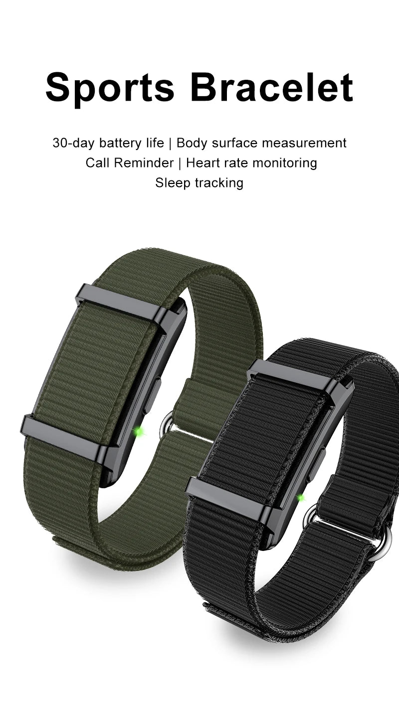 ZH Digital Sport Fitness Tracker Smart Bracelet Heart Rate Blood Pressure Monitor Pedometer Call Reminder Smartwatch Band