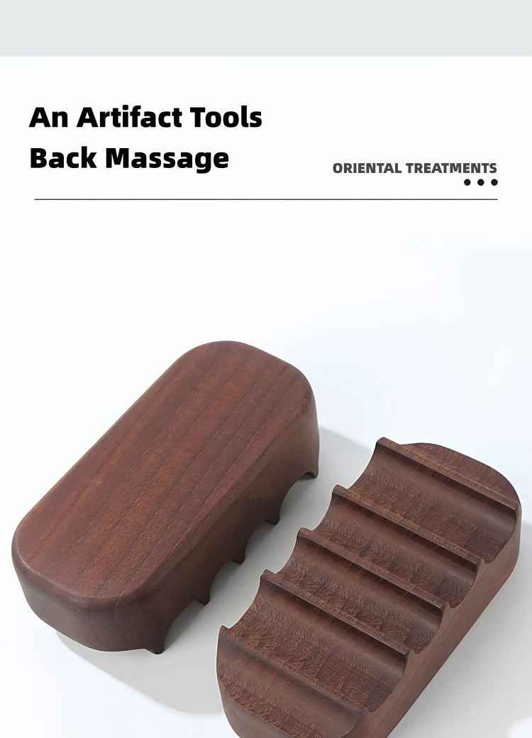 Wood Therapy Massage Kit for Lymphatic Drainage and Body Sculpting Relaxation Treatment Tidesmit