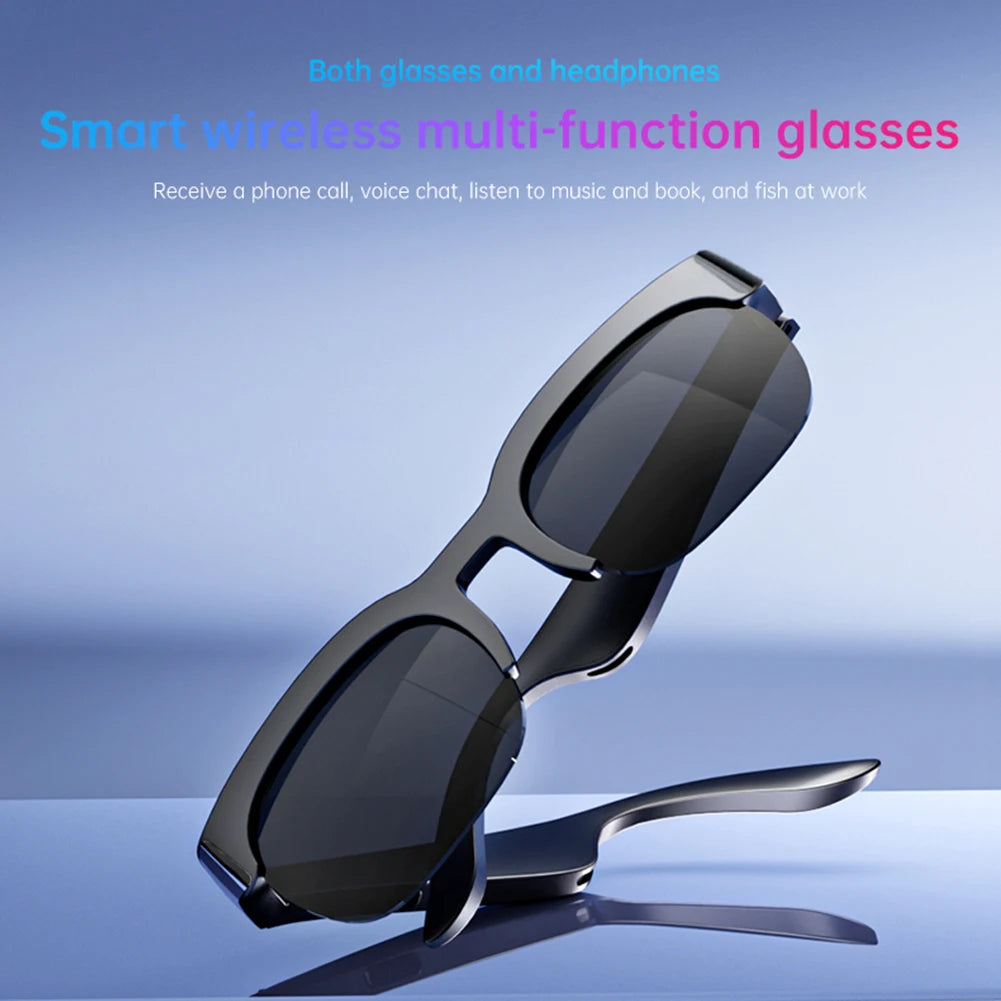 Smart Audio Glasses with AI Translator & Spatial Audio - Bluetooth 5.0 Tidesmit