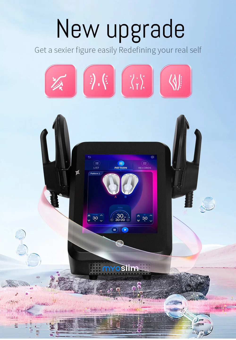 EMS Body Sculpting Machine – Portable Muscle Toning & Recovery Device Massage Chairs Tidesmit