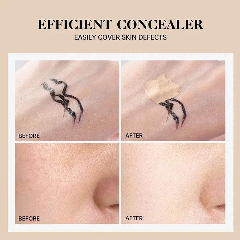 Tidesmit full cover liquid concealer for dark circles and face makeup featuring moisturizing waterproof formula