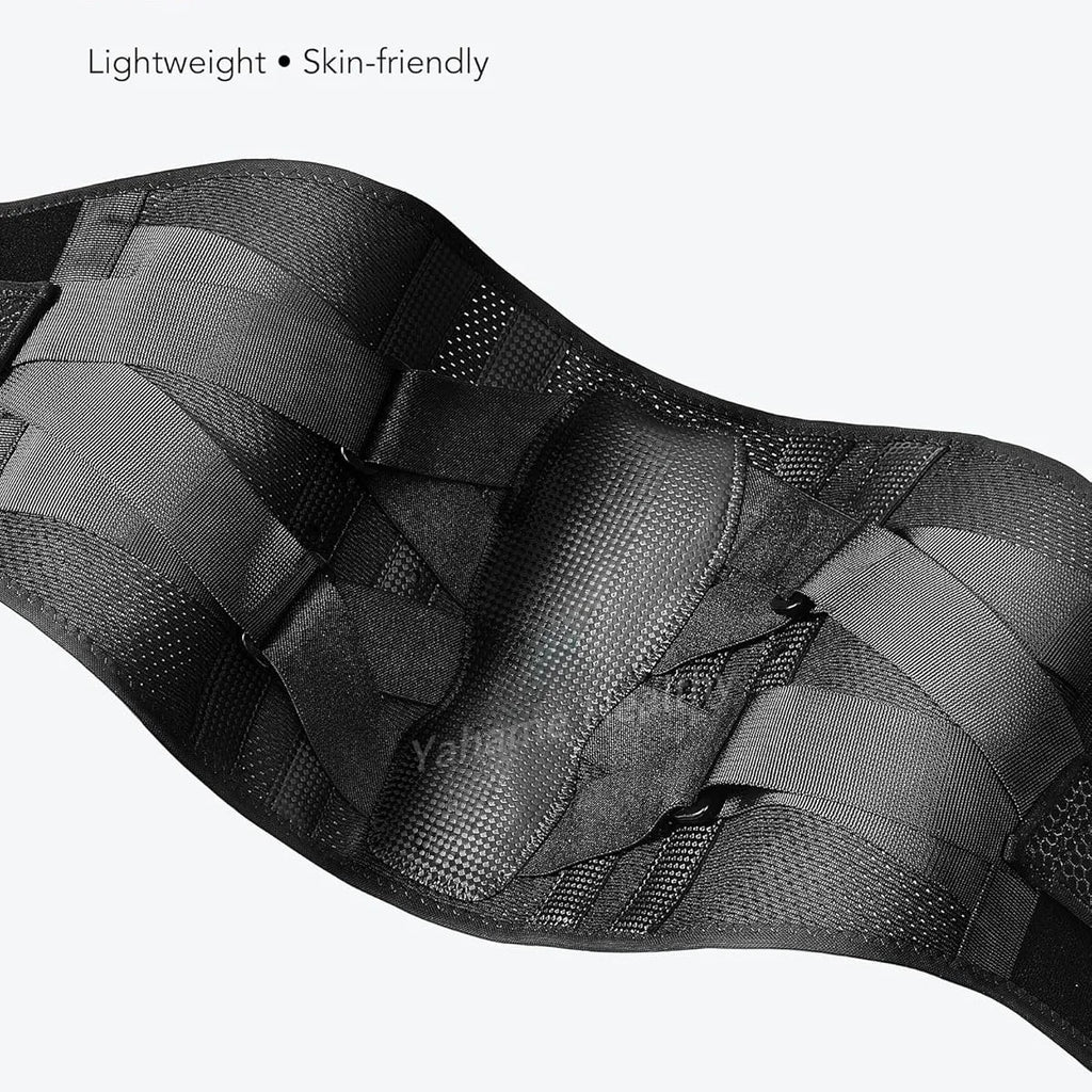 Men Women Lumbar Support Belt Back Brace for Lower Back Pain, Sciatica, Herniated Disc, Scoliosis, Lightweight Waist Support