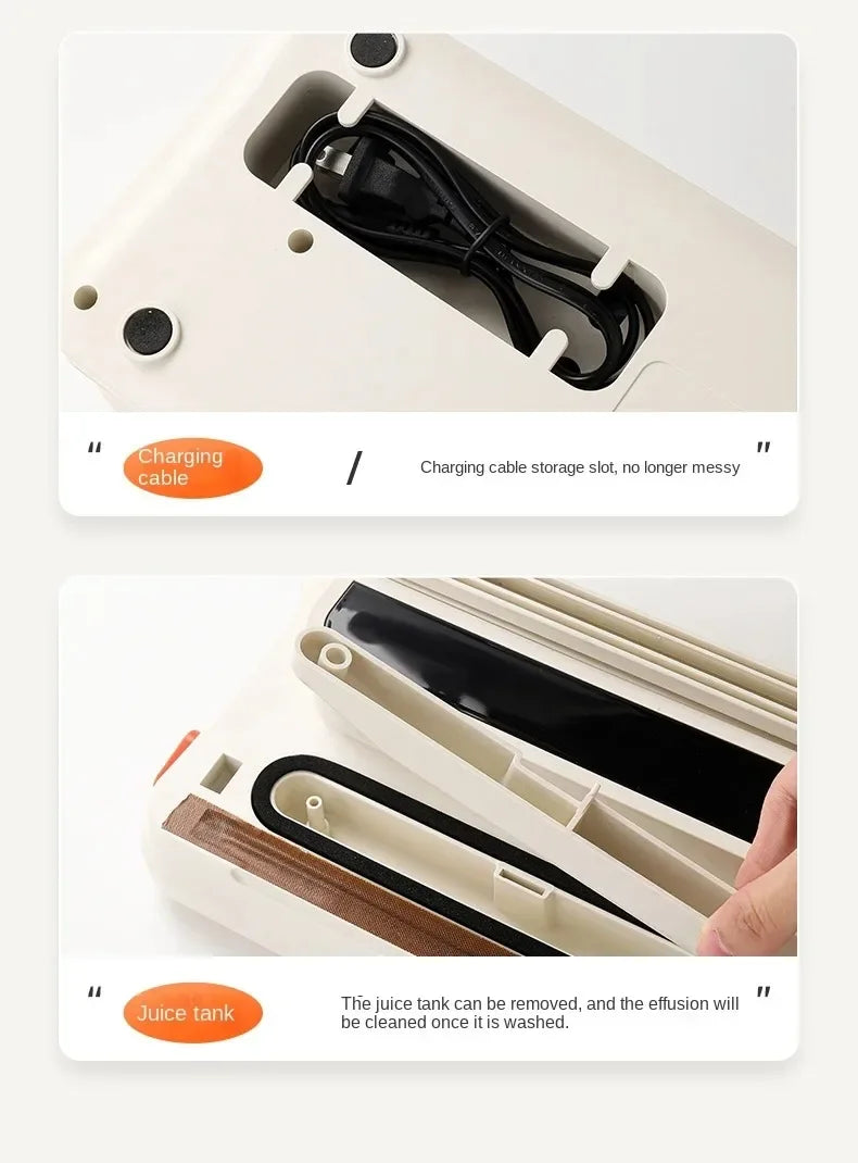 CENRR NEW Electric Vaccum Sealer Dry/Wet Food Packaging Machine Bag Sealing With UV Food Cutter Food Vacuum Packaging Machine