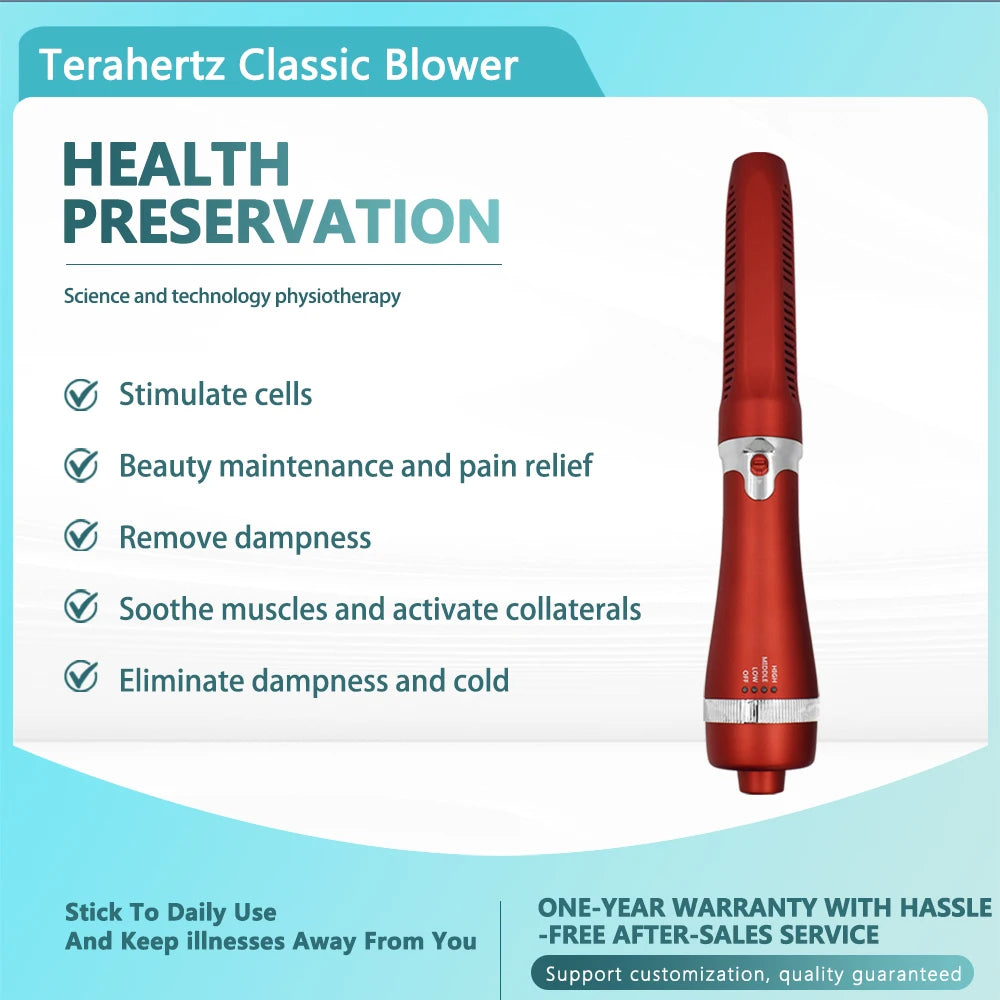 Terahertz Frequency Therapy Device 11.0 Plus - Portable Wellness Tool Relaxation Treatment Tidesmit