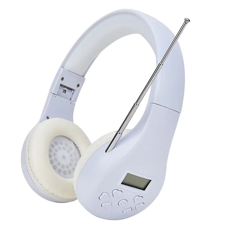Portable FM Radio Headset for Simultaneous Interpretation - Tidesmit white Tidesmit