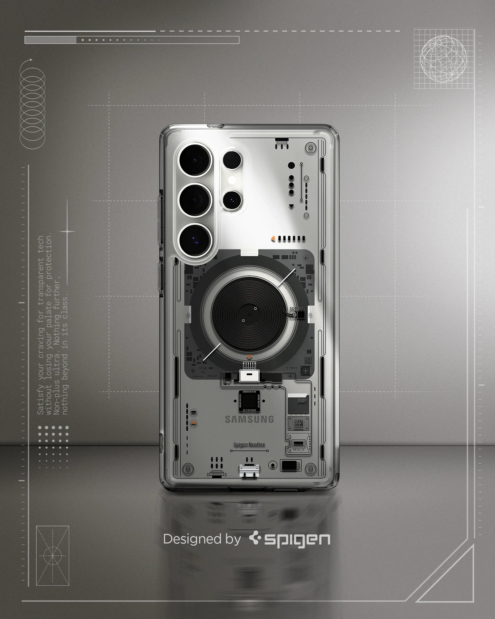 Galaxy S25 Ultra Magnetic Case - Slim Shockproof Cover Neo One Tidesmit